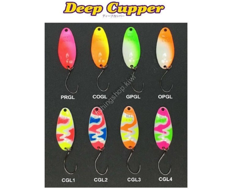 WATERLAND Deep Cupper C3.5g #GPGL Green / Power Glow