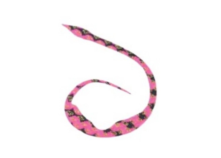 START Silicone Necktie Magical Jr. #31 Pink Zebra (3 pcs)