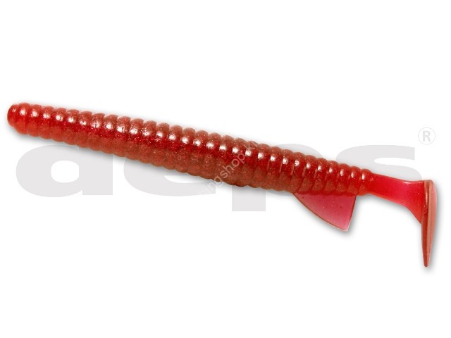DEPS DeathAdder Shad 5'' #17 Clear Red