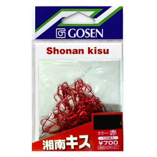 GOSEN M Shonan Kisu [Red] #7 (100pcs)