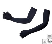 SHIMANO GL-600V Sun Protection Long Gloves 5 (Pure Black) S