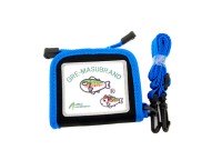 OFFICE EUCALYPTUS Gure Trout Wallet Spoon Gre-Masubrand #1 Blue/Blue