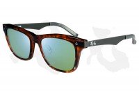 DEPS Jigen Verifyne Demi Frame Mate Black Temple EASE GREEN / BLUE MIRROR