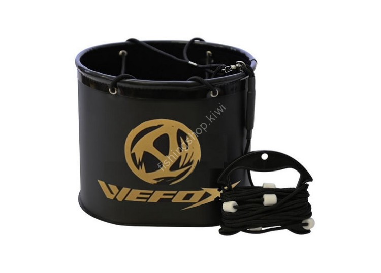 TAKA Sangyo V-Fox Soft Water Bucket WCX-1001 #Black