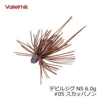 VALLEY HILL Devil Jig NS 6.0 g # 05 Scappernon