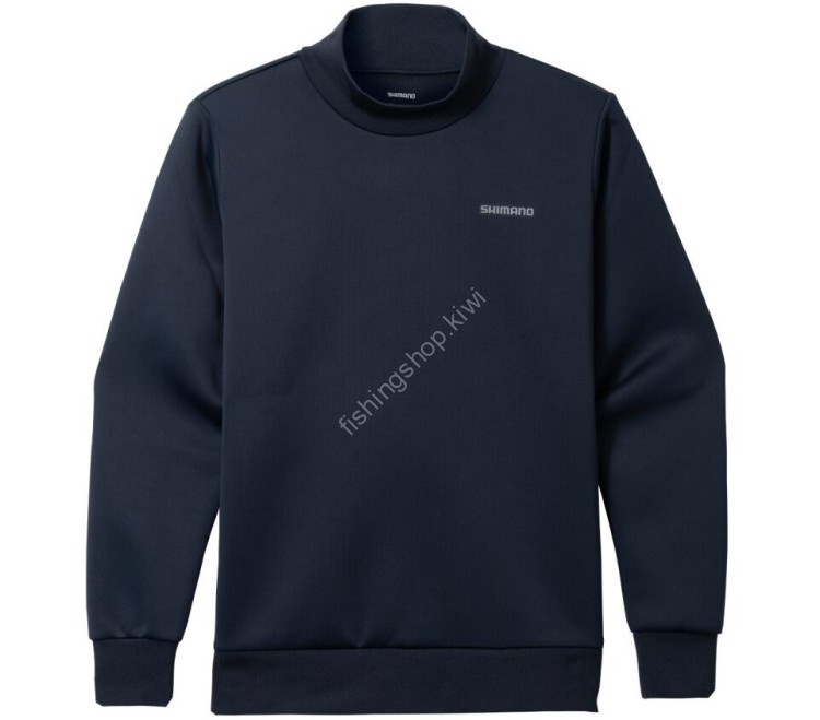 SHIMANO SH-031W Air Sweater Mock Neck (Navy) L
