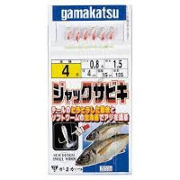Gamakatsu JACK SABIKI ( Pink )6 pcs JS105 5-0.8