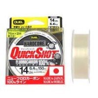 Duel Hardcore Quick Shot Fluorocarbon [Natural Clear] 150m #3.5 (14lb)