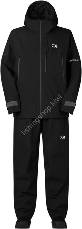 DAIWA DR-1926 Gore-Tex Versatile Rain Suit [Black] XL