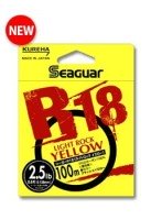 KUREHA Seaguar R18 Light Rock [Yellow] 100m #0.6 (2.5lb)