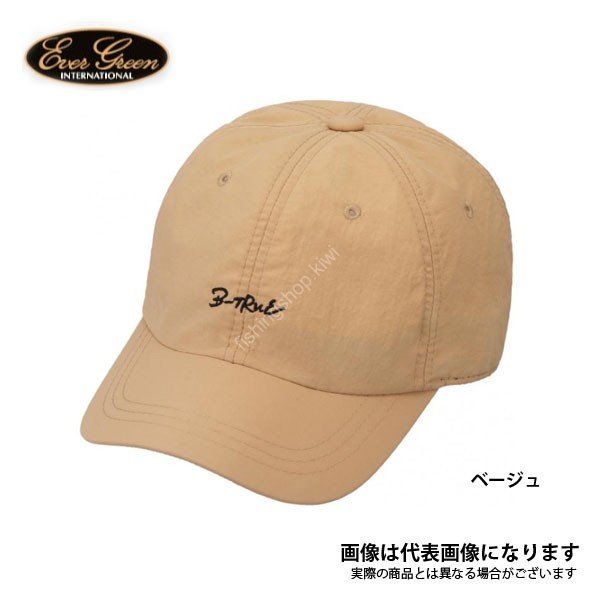 EVERGREEN B-TRUE Field Low Cap beige