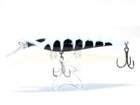 WATERLAND Skeleton Minnow F # 01 Black / White
