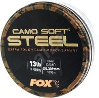 FOX Edges Soft Steel Extra Tough Camo Monofilament [Dark Camo] 1000m (13lb)