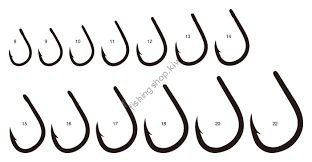 GAMAKATSU Ishidai Ring Eye [Black] #18 (6pcs)