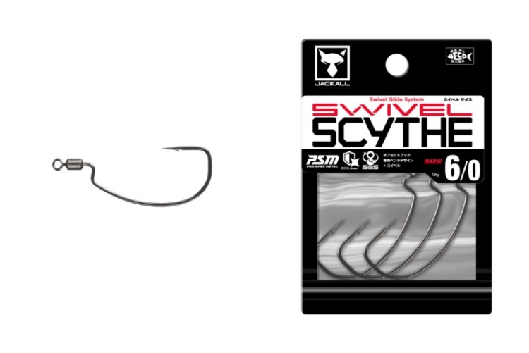 JACKALL Swivel Scythe #6/0 (3pcs)