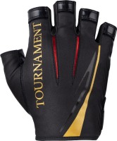 DAIWA DG-1323T Tournament Gloves 5 Pieces Cut (Black Red) XL