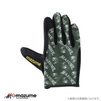 Mazume MZGL-S348 MAZUME Casting GLOVES Moss GR L