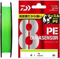 DAIWA UVF PE Dura Sensor 8Braid +SiВІ [Lime Green] 300m #2 (35lb)