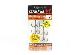 GAMAKATSU Treble RB M [Nano Smooth Coat] #7 0.37g (6pcs)