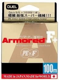 DUEL Armored F+ [Golden Yellow] 100m #0.3 (6lb)