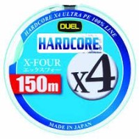 DUEL Hardcore X4 [White] 150m #0.6 (12lb)
