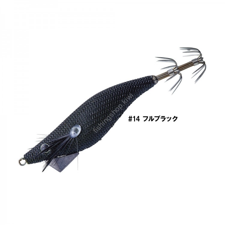 GAMAKATSU IK-067 Speed Metal Egi Dropper No.1.8 #14 Full Black