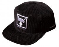 JACKALL Corduroy Flat Cap Black
