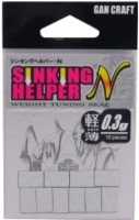 GAN CRAFT Sinking Helper・N 0.3g #01 White