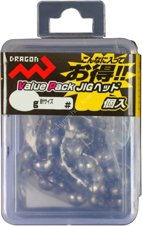 MARUSHIN Dragon Jig Head 3g Value Pack (15pcs)