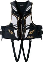 GAMAKATSU GM2193 Floating Vest (Black x White) L