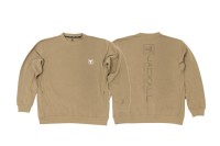 JACKALL Side Ribbed Crew Neck Sweat [Sand Khaki] XXL