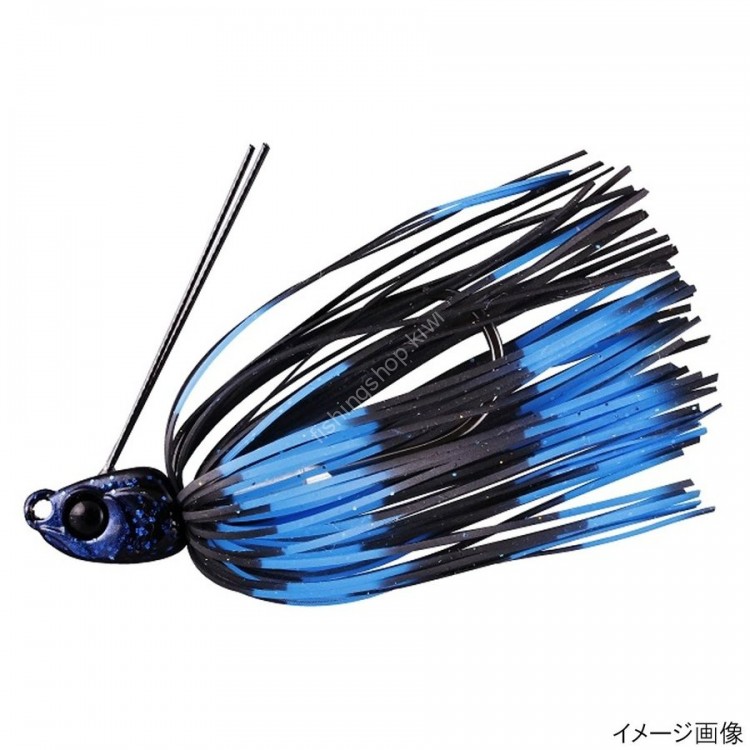 JACKALL B Crawl Swimmer 1/4oz # Black / Blue Stripe