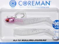 COREMAN Rolling Jig Head RJ-10 [Pink Head/Keimura Pearl] 10g 85mm