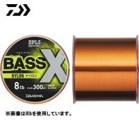 DAIWA Bass-X Nylon [Assam Brown] 300m #2 (8lb)