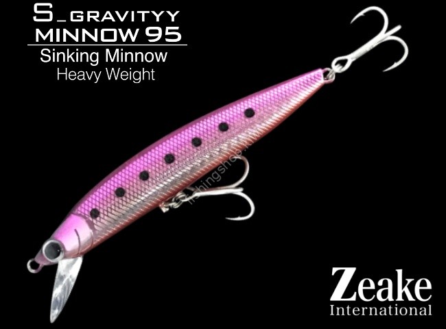 ZEAKE S_Gravityy Minnow 95 # SGM95004 Burning Iwashi