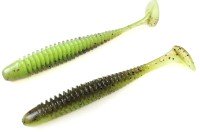 NOIKE Wobble Shad 3" #131 Green Pumpkin / Chart