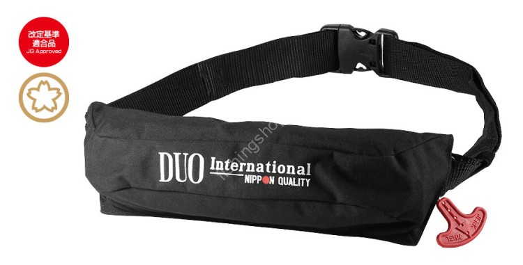 DUO Compact Inflatable Life Jacket (Black)