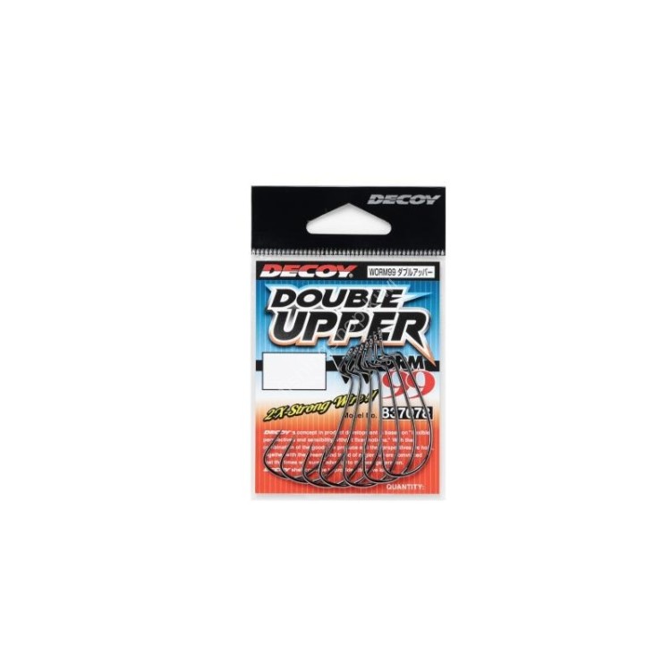 KATSUICHI Double Upper Worm99 [NS Black] #3/0 (6pcs)