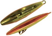 LUMICA xtrada A21707 Freestyle RF Inchiku Jig 100g #Gold Orange w Orange Skirt