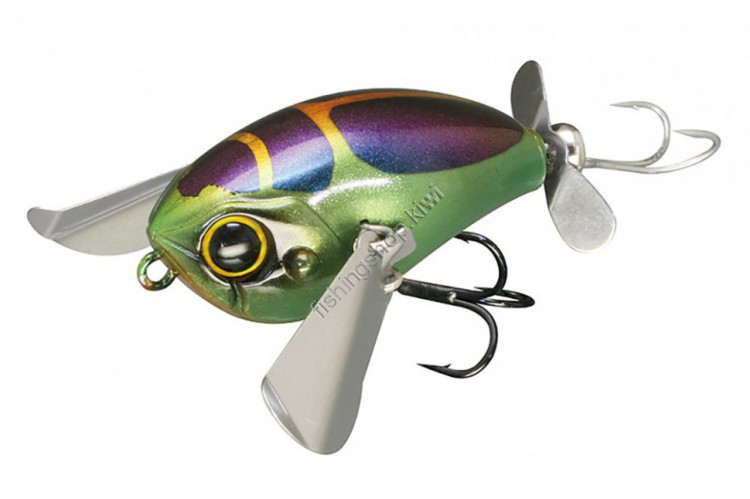 JACKALL Micro Pompadour JUNE BUG (KANABUN) METALLIC