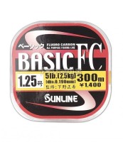 SUNLINE Basic FC [Clear] 300m #1.25 (5lb)