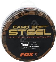 FOX Edges Soft Steel Extra Tough Camo Monofilament [Dark Camo] 1000m (16lb)