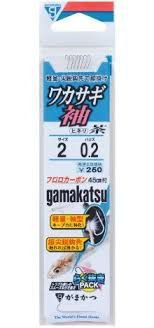 GAMAKATSU Wakasagi Sode [Brown] #2.5 w/Thread 0.3