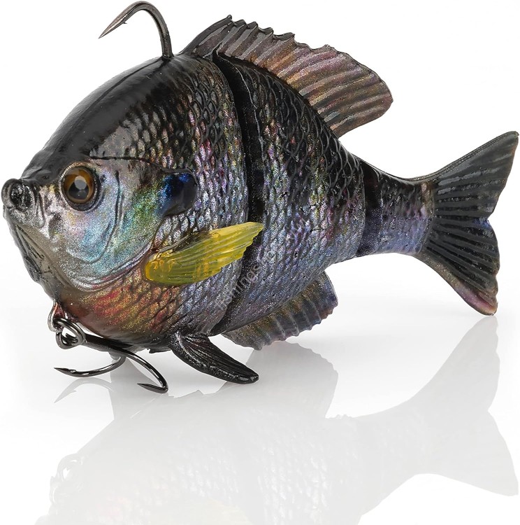 SAVAGE GEAR 3D Pulse Tail  Blue Gill 4'' SS #PHOGI Photo Dark Gill