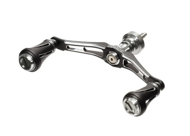 DRESS Custom Handle-W Vertex For SHIMANO 90mm #Titanium Silver