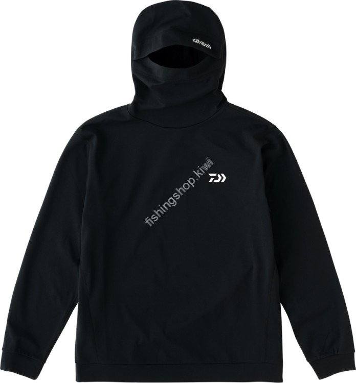 DAIWA DE-9223 Light Stretch Hoodie (Black) M