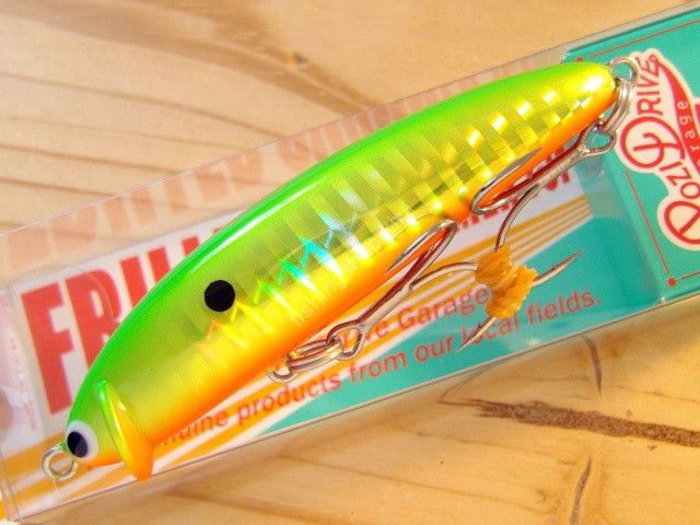 POZIDRIVE GARAGE Frilled Swimmer 75F # 12 MLS (Metallic Lime Shad)