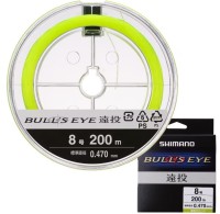 SHIMANO LA-C61V Bull's Eye Ento Nylon [Fluorescent Green] 200m #8 (30lb)