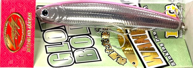 LUCKY CRAFT Wonder 80 ESG #Half Mirror Glow Pink