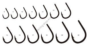 GAMAKATSU Ishidai Ring Eye [Black] #20 (5pcs)